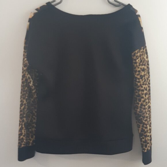 CLÉO Apparel Brand Sweater long sleeve for Girls 12-13 years old Leopard - Picture 3 of 4